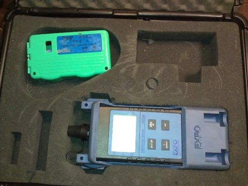 Exfo fot-20a / fot-22ax handheld power meter + cleatop cleaner + fiber scope for sale