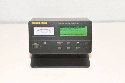 Melles Griot Universal Optical Power Meter Model 13-PDC-001    NICE!  Warranty!