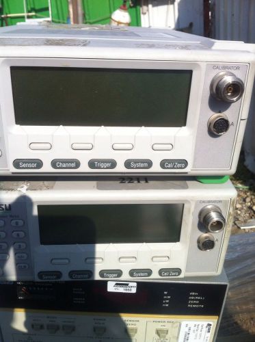 Anritsu ML2437A Single Channel High Accuracy Power Meter (10 Mhz - 110 GHz)