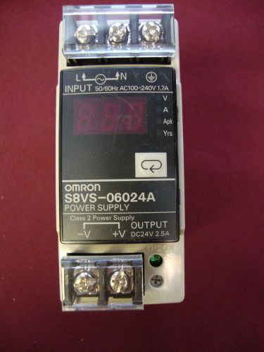 Omron s8vs-06024a power supply for sale