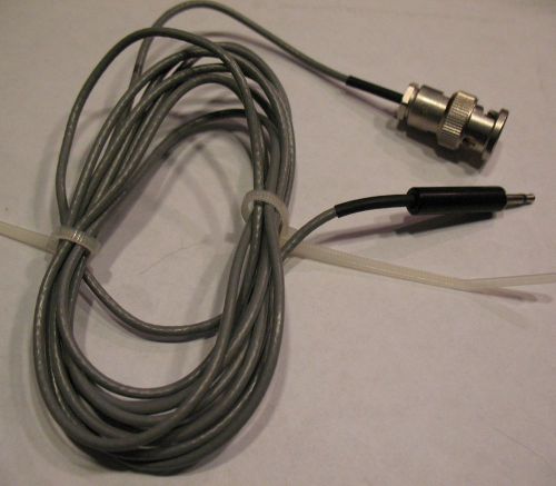 Tektronix (Tek) 175-8165-00 BNC Male to Minature Phone Plug Cable, 79&#034; Length