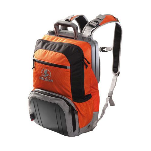 Pelican s140 sport elite tablet backpack w/ watertight, crushproof case, orange for sale