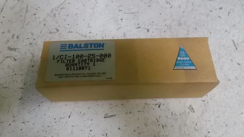 BALSTON 1/CI-100-25-000 FILTER *NEW IN A BOX*