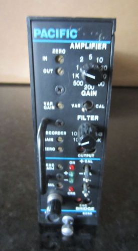 Pacific instruments 8202 / 8250 mainframe amplifier for sale