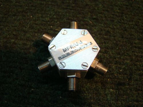 2 SM Electronics MPR04-4 RES POWER DIVIDER 4-WAY 0-4GHZ
