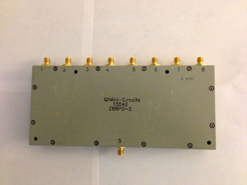 Mini-Circuit 15542, ZB8PD-2 Power Splitter / Combiner, 8 way 1-2 GHz