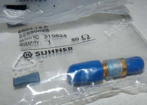 NEW HUBER SUHNER 22550028 SMA 3DB 18GHZ FIXED RF COAXIAL ATTENUATOR