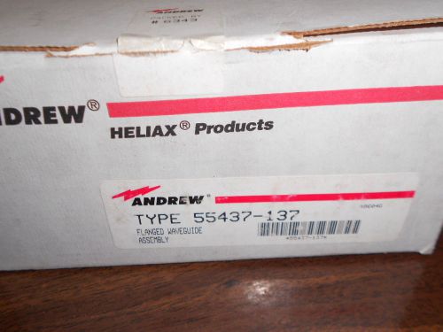 Andrew 55437-137 Flanged Waveguide Assembly NIB