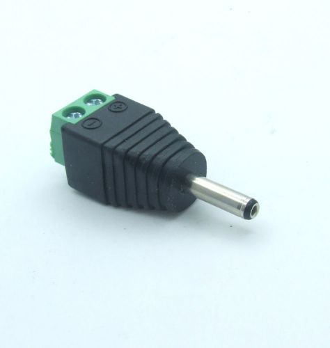 10PCS 2-Pin 3.5 x 1.3mm DC Power Charger plug Terminals for CCTV Camera Notebook