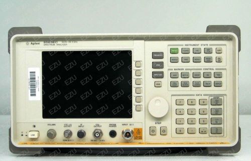 Agilent 8563EC Portable Spectrum Analyzer, 9 kHz to 26.5 GHz
