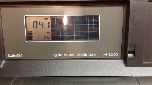 BBC GOERZ METRAWATT Electronic Oscilloscope/ Multimeter digital scope, NICE!