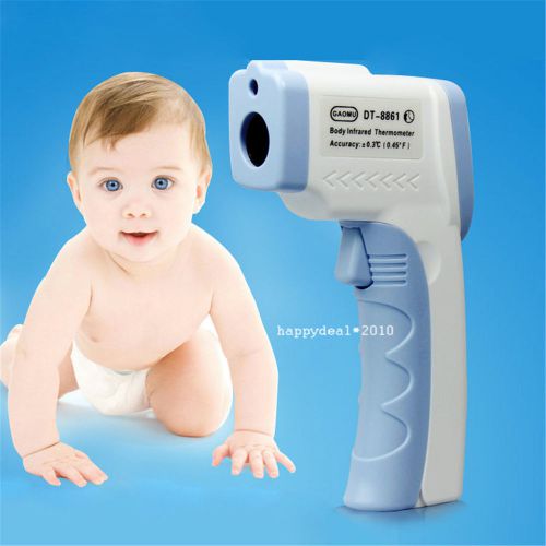 Us ship no contact laser infrared thermometer lcd digital baby adult thermometer for sale