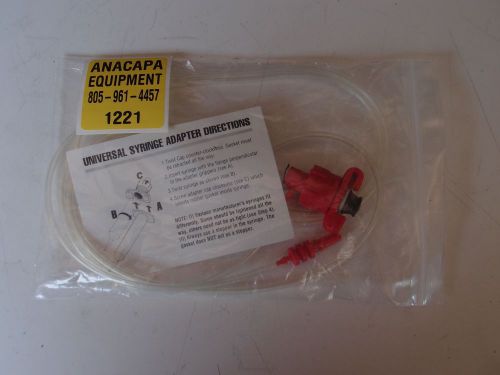 Universal syringe adapter (new)   (1221) for sale