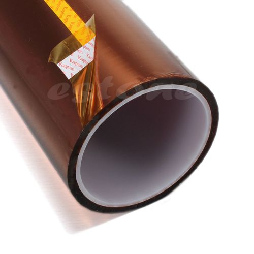 200mm high temperature heat resistant kapton tape polyimide adhesive 20cm x100ft for sale