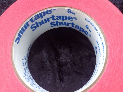 6 Rolls Shurtape Red 1 1/2 Inches X 60 Yards