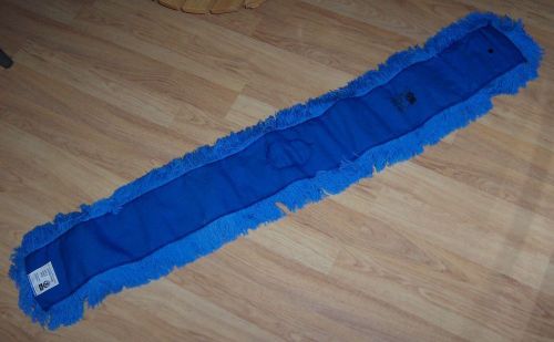 Zephyr 13760 dura-twist  professional dust mop head 60&#034; x 5&#034; blue heat set yarn for sale