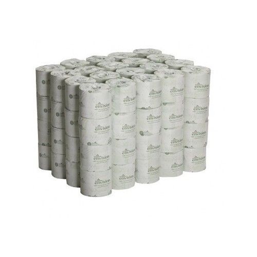 Georgia Pacific  Rolled Bathroom Tissue White 2-Ply Embossed Restroom Janitorial