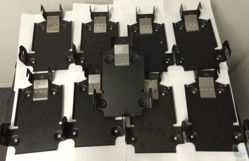 Lot of 9 used motorola mcs2000 flashport tray mount mounting brackets 1505946x03 for sale