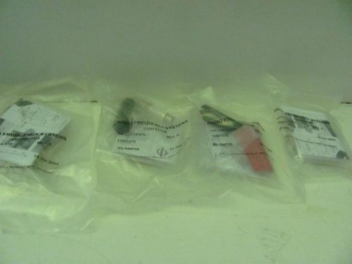 LOT OF 4 RADIO REQUENCY SYSTEMS NM-LCF14-070 REV. A RF MICROWAVE CONNECTOR KIT