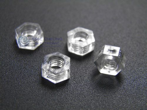 20pcs M4 Plastic Flat Washers Transparent m4 New