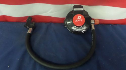 New scott 200077-15 ap50 hud ez-flo regulator cbrn rated w/ lower hose for sale