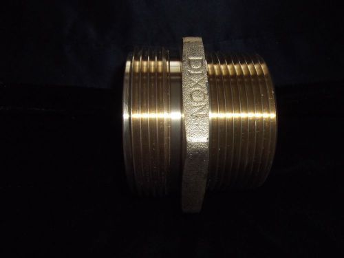 Fire hydrant, hex adapter 2-1/2&#034; male nstx 2-1/2&#034; male nst - dixon dmh25f25f for sale