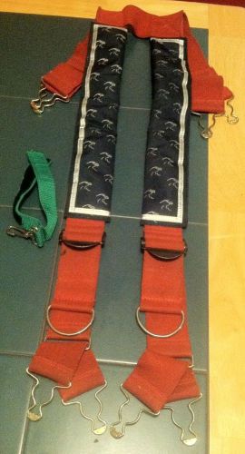 Honeywell: padded quick-adjust fire fighter suspenders: af-s85, turnouts, for sale