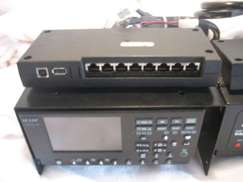 3 icop 20/20w dvr main / with jbox/cameras/antennas/usb ports/micro phones/more for sale