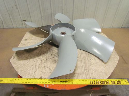 Fabricated steel 6 blade fan 48&#034; dia aerodynamic hub 1-1/4&#034;bore aggressive pitch for sale