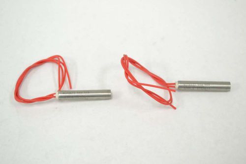 LOT 2 NEW HOTWATT SC37-2 CARTRIDGE HEATER ELEMENT 2IN 48W 48V-DC B367269