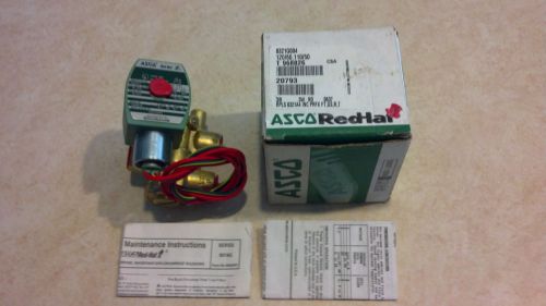 Asco red-hat ii solenoid valve 8321g004 3/8&#034; 120v for sale