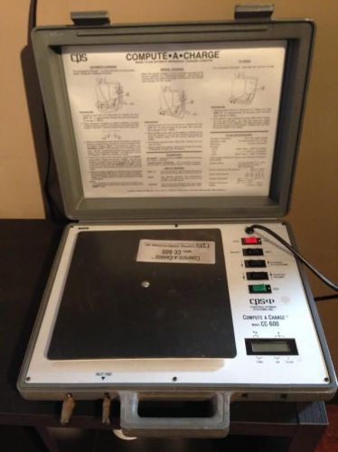 CPS COMPUTE-A-CHARGE MODEL CC-600 - REFRIGERATION CHARGE SCALE - REFRIGERANT