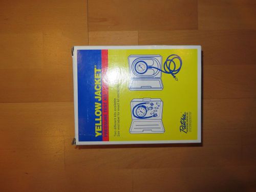 Yellow jacket 78060 gas pressure test kit 0-35&#034; w.c. - made in usa! for sale
