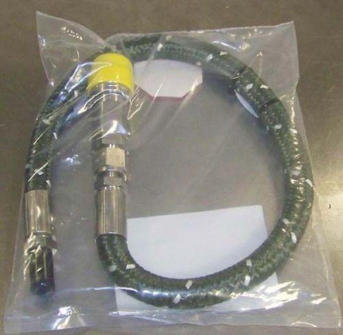 New 3/8&#034; x 29&#034; hose assembly parker nss-371-8f0/coupler steel nss 300psi tubing for sale