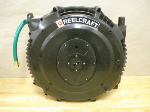 Reelcraft swa3850 olp spring return hose reel, 5/8&#034; x 50&#039; hose, wall mount (58a) for sale