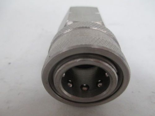 New parker sst-4 quick disconnect stainless 1/2in npt coupler fitting d211508 for sale
