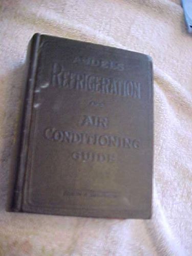Audels refrigeration Manual  1963