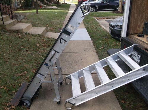 Escalera combo: ms-1-66 &amp; ps 34 (power climbing hand truck &amp; portable steps) for sale