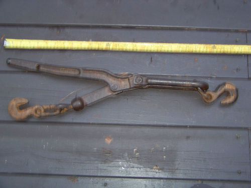 Vintage campbell  manual lever load binder chain hook rigging for sale