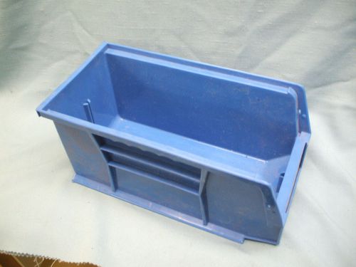 lot of 9 blue QUANTUM STORAGE SYSTEMS stackable bins ULTRA 230