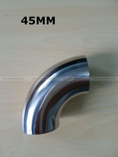 45mm 1.75&#039;&#039; sanitary weld elbow pipe fitting 90 degree stainless steel 304 ?45 for sale