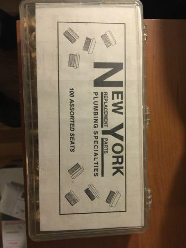 New York 100 assorted faucet brass replacement seats