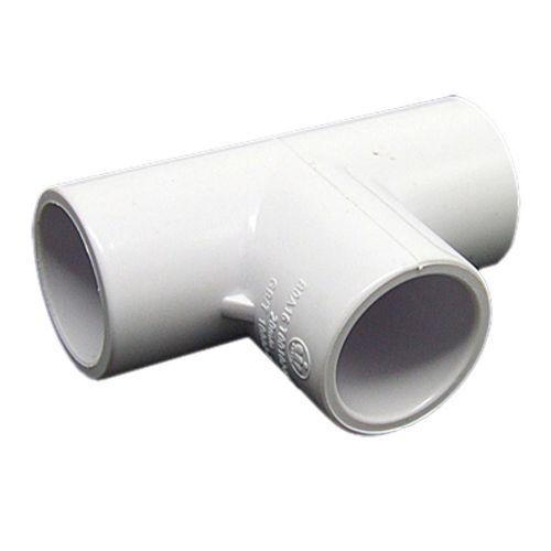 Tee PVC-U Three-way Drinking Water Pipe Splitter 25/32&#034;