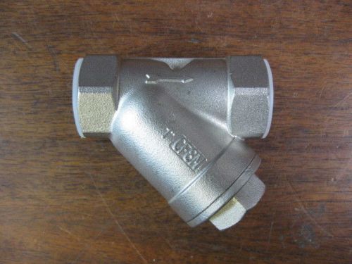 New stainless steel y-strainer/filter 1&#034; npt cf8m - 30 day warranty for sale