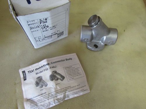 TLV F32  STAINLESS STEAM TRAP 3/4&#039;&#039; NEW