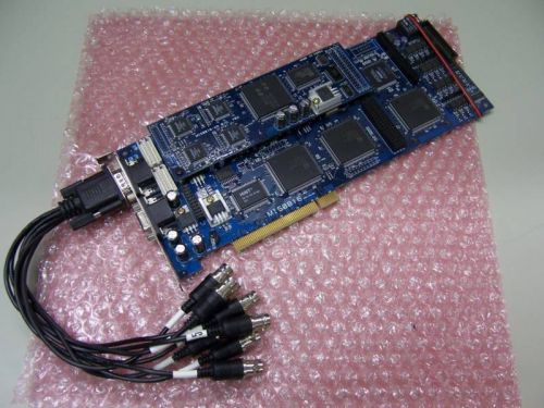 Digital Video Recorder PCI Card MIS 8 &amp;16 w/8 Cable VGA