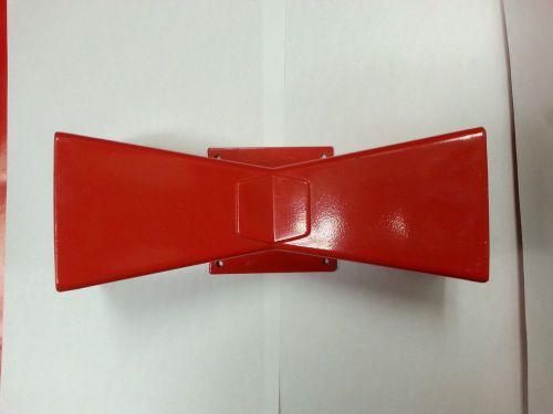Fire Alarm Double Projector Metal Horn Speaker, Red