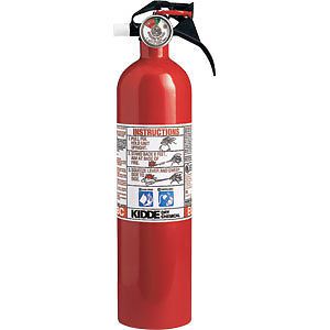 2 3/4 lb BC Extinguisher w/ Nylon Strap Bracket (Disposable)