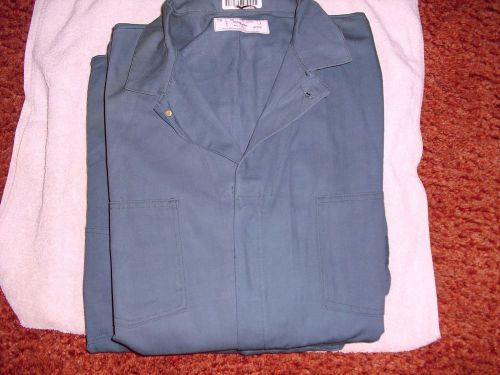Univeral Overall Coverall NWOT 56 long 100% cotton button front 3XL Stone Cutter