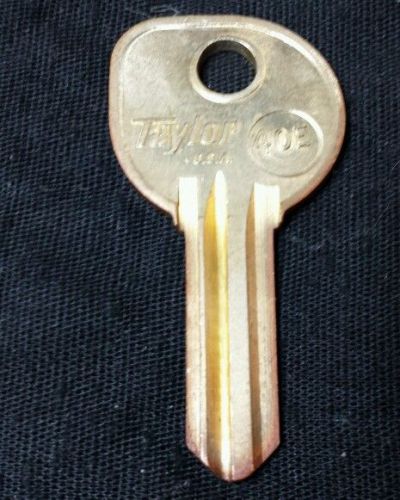 Blank key for mercury boat motors? uncut locksmith taylor 40e for sale